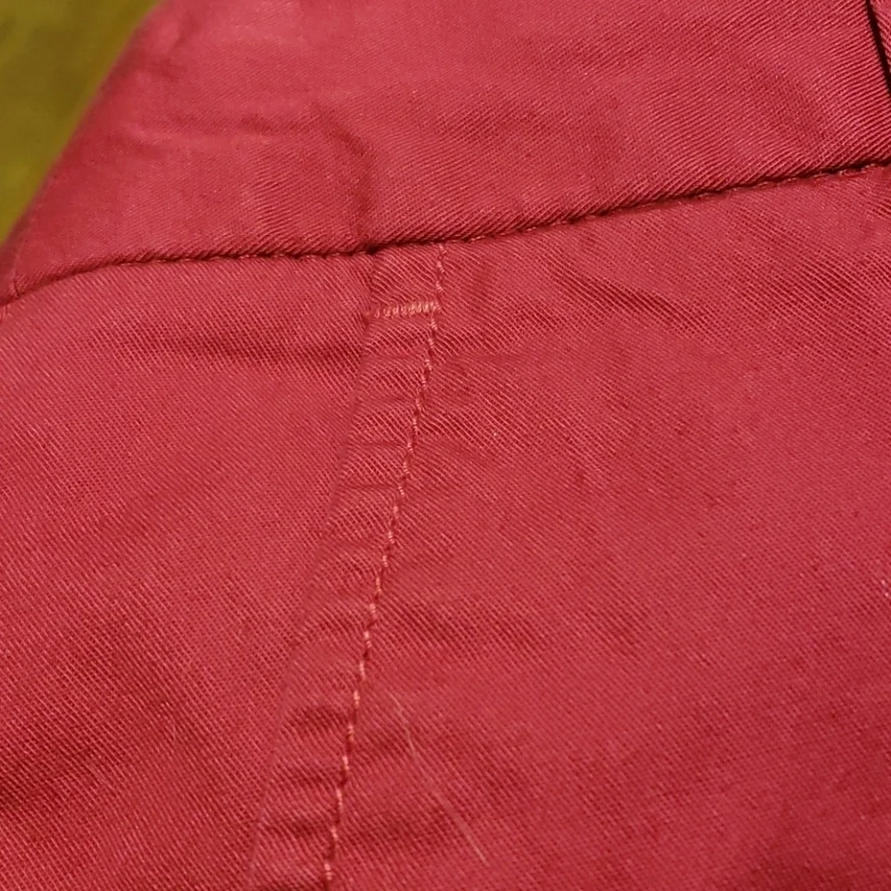 J crew dark pink cotton lived in chino short